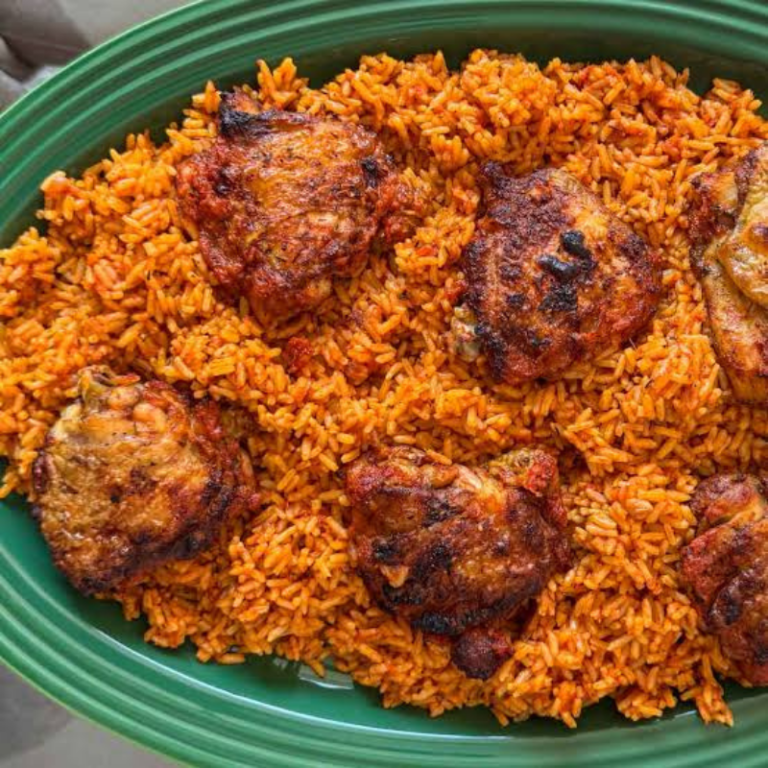 Jollof Rice & Grilled Chicken