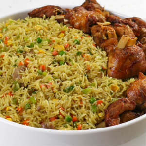 Fried Rice & Grilled Chicken
